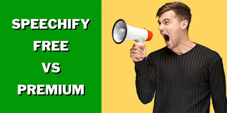 Speechify Free VS Premium