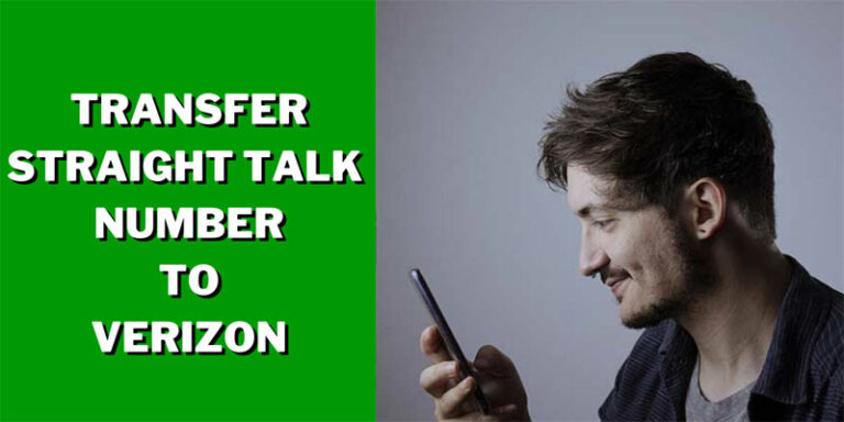 Transfer Straight Talk Number to Verizon